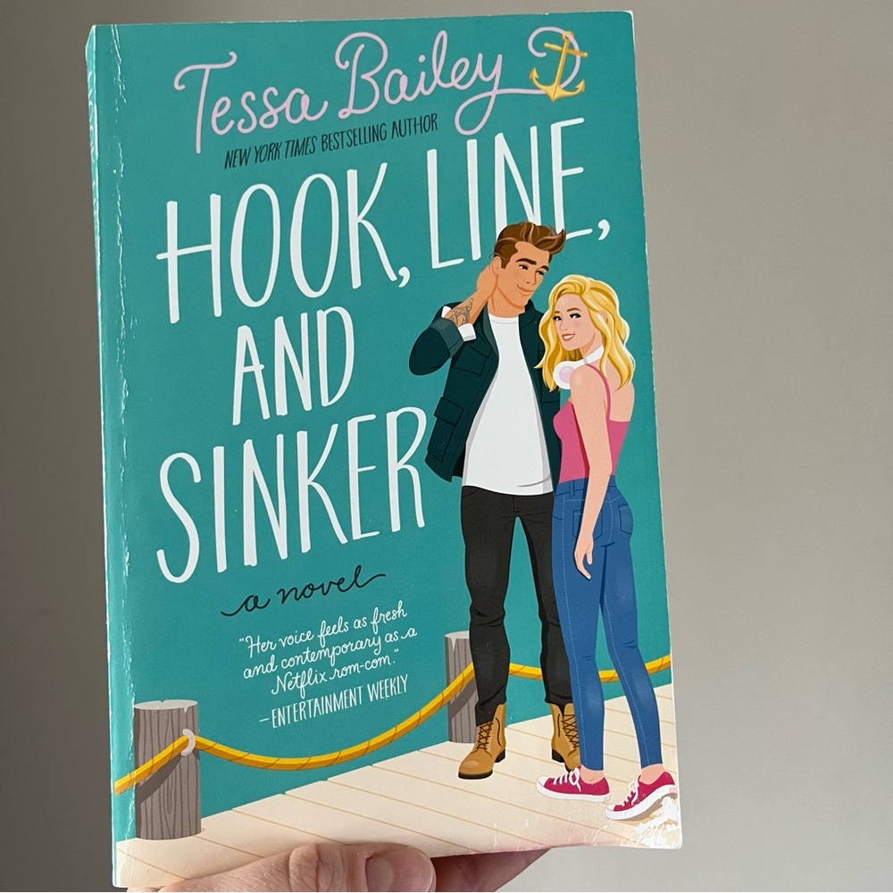 📚4/25$📚 Hook, Line, and Sinker by Tessa Bailey | Booktok